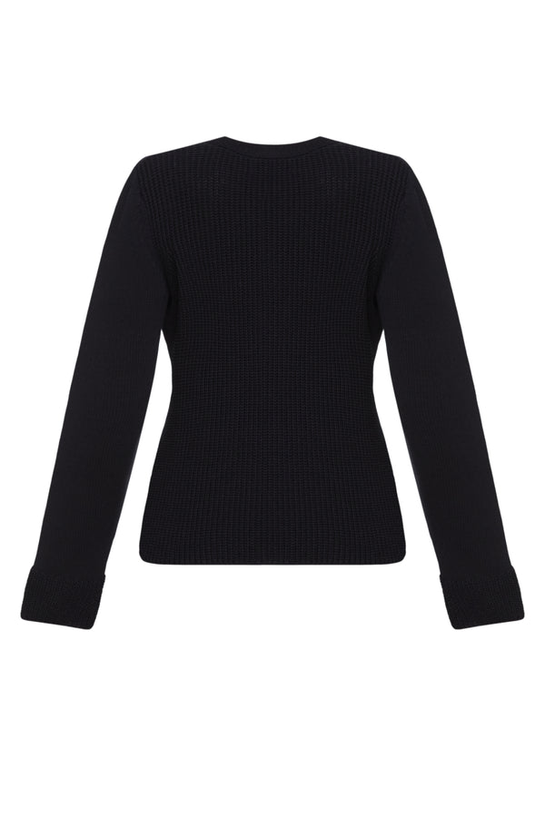 Cotton cardigan black