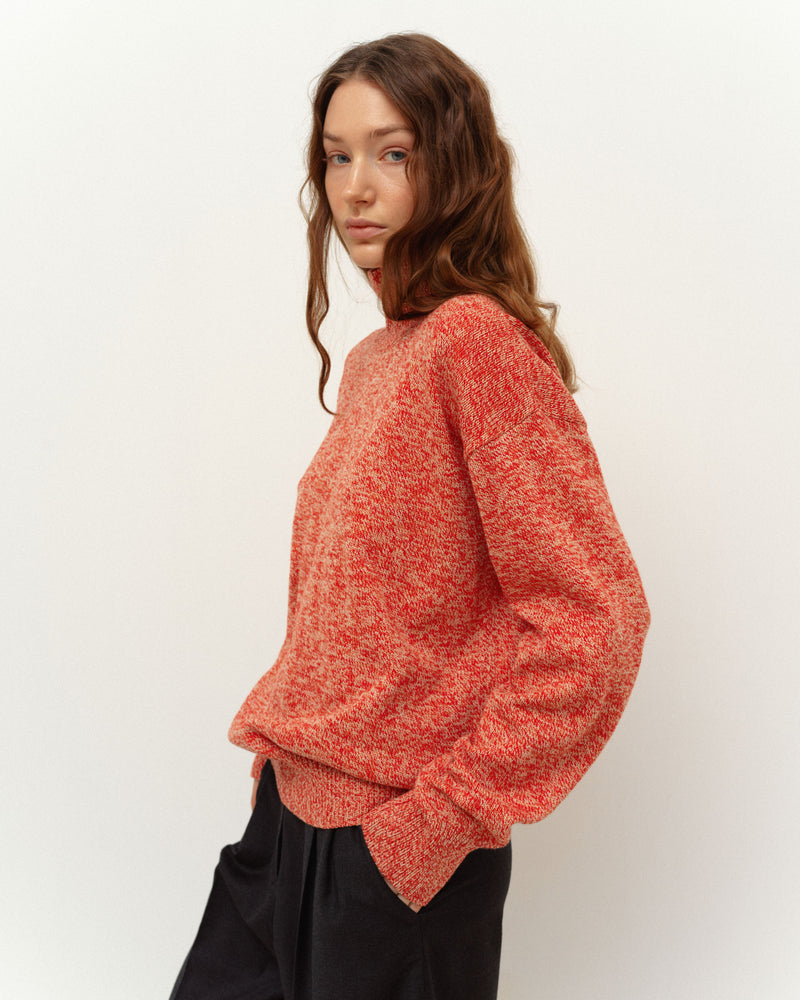 Вовняний светр - Двоколірний