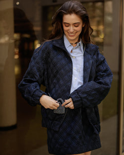 Bomber jacket dark blue