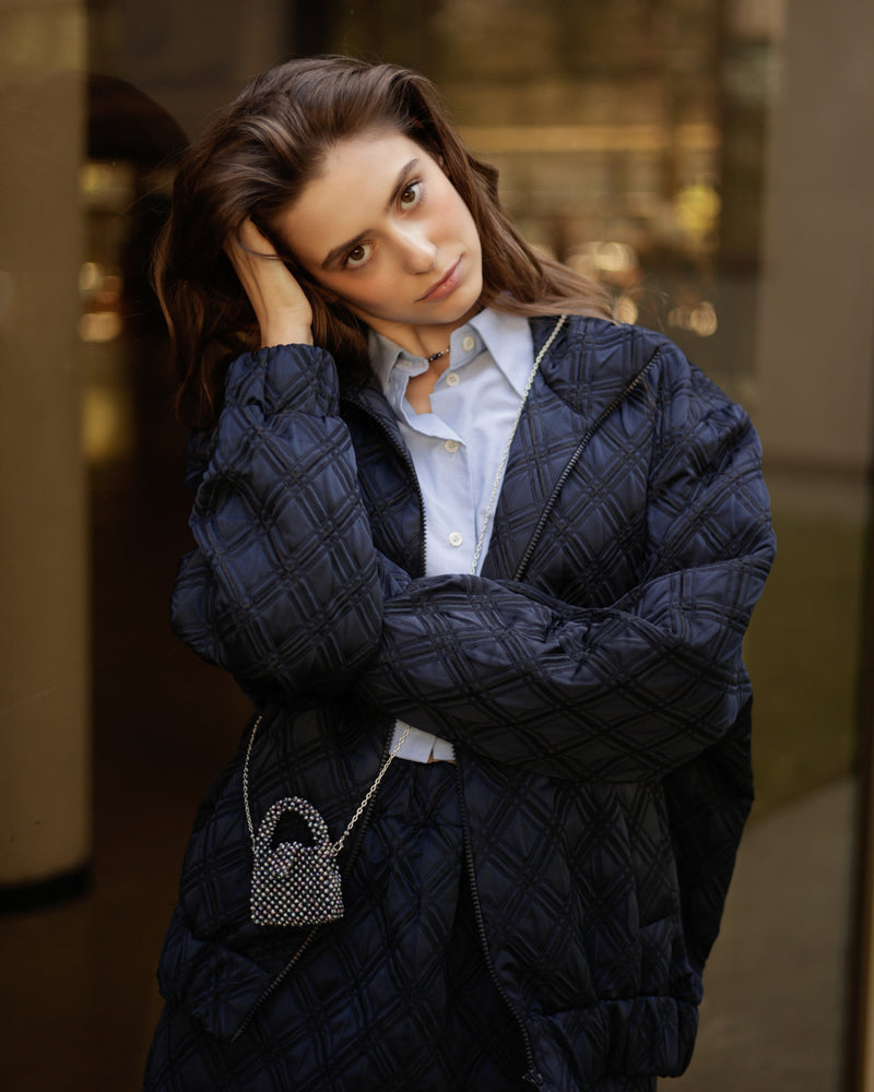 Bomber jacket dark blue