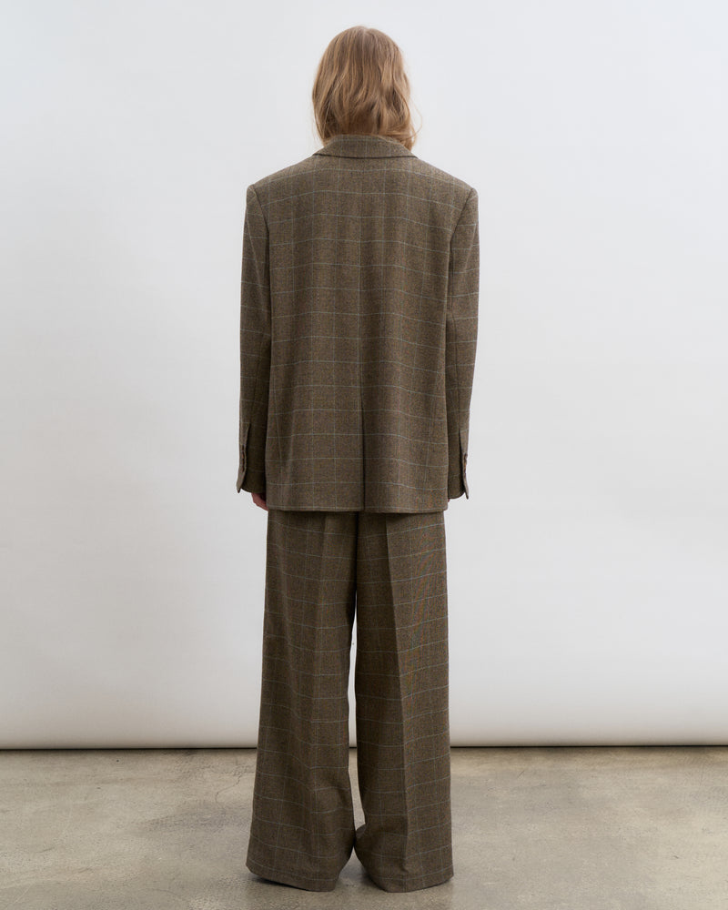 Oversized Blazer - Brown