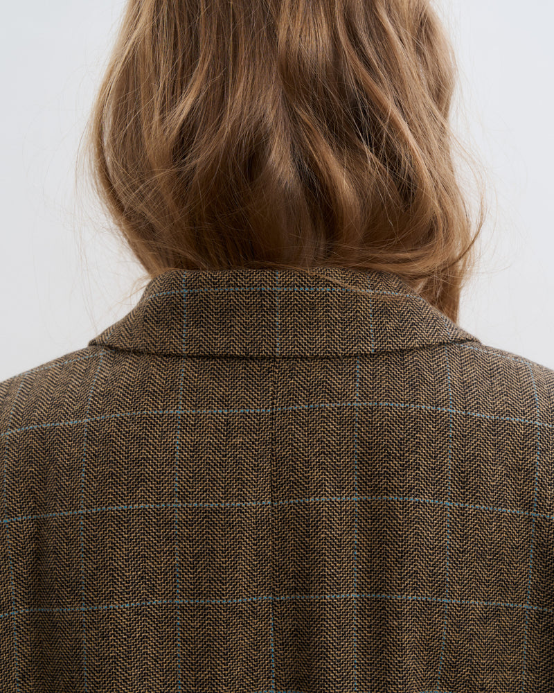 Oversized Blazer - Brown