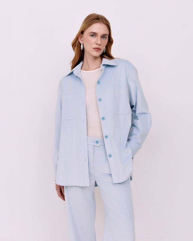 Shirt - Blue Velvet