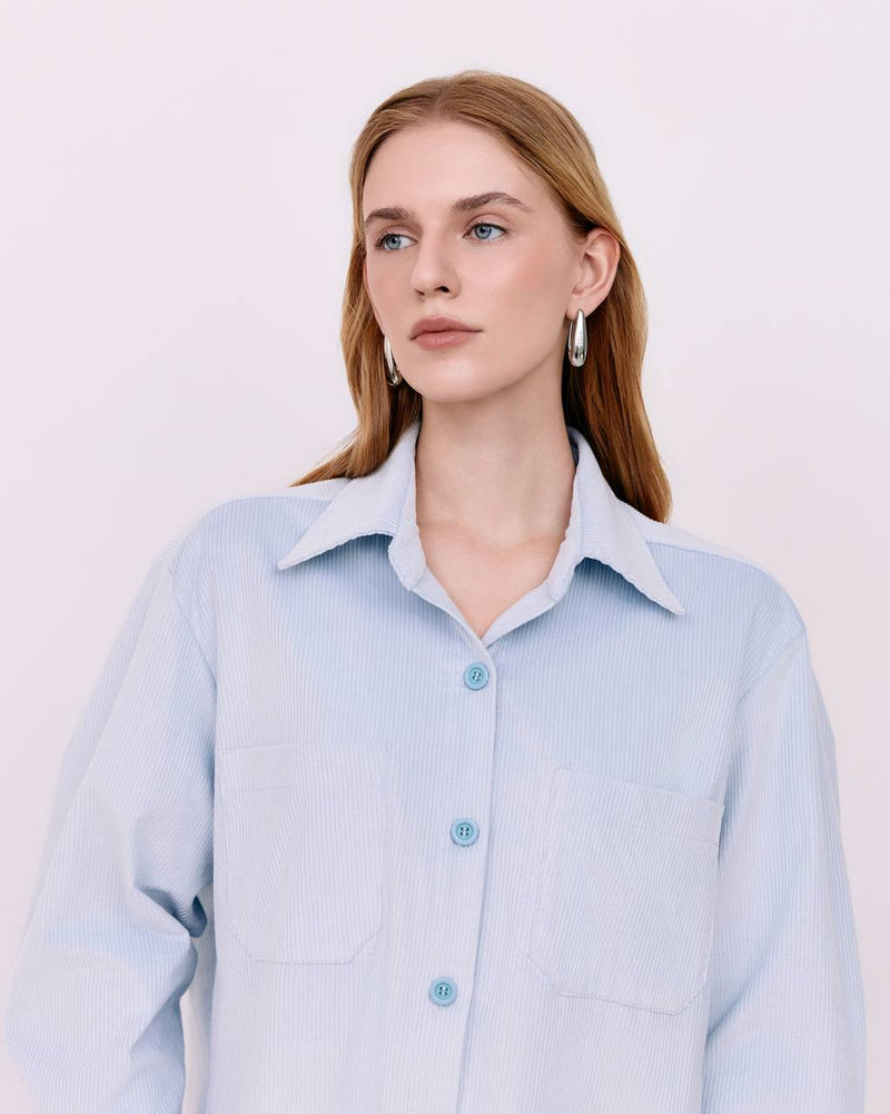Shirt - Blue Velvet