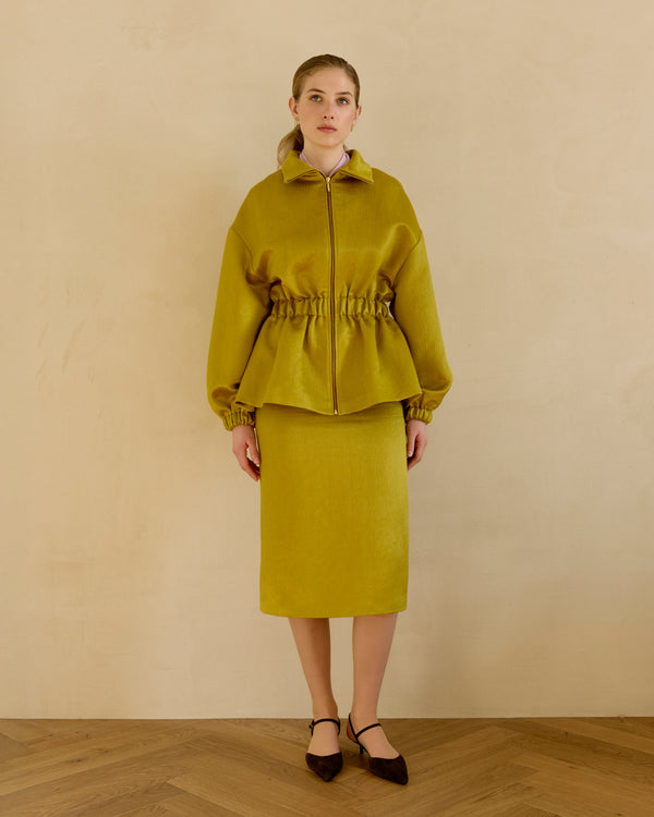 Pencil Skirt - Dark Yellow