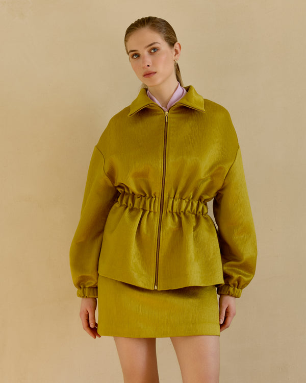 Bomber Jacket - Dark Yellow