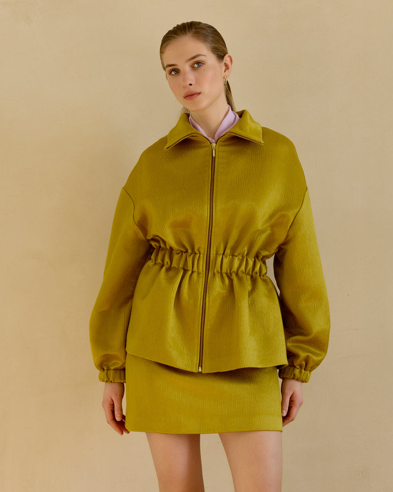 Bomber Jacket - Dark Yellow