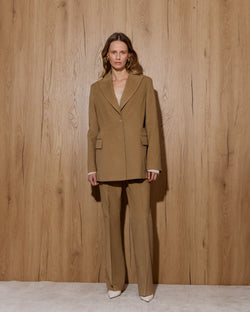 Pants - Beige Velour
