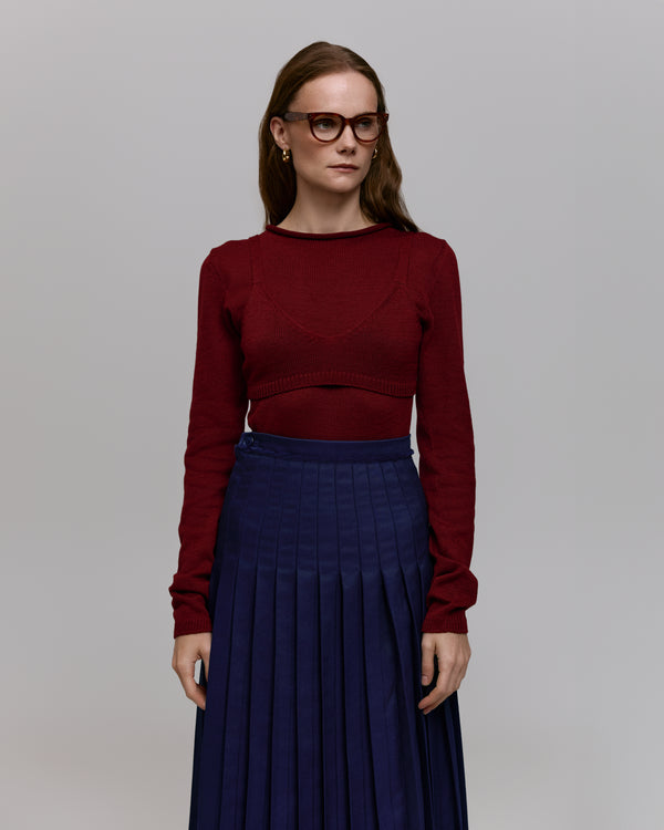 Top - Burgundy