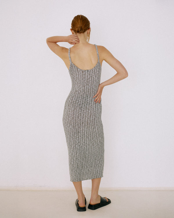 Cotton dress grey