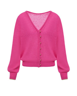 CARDIGAN FESTIF Bright pink